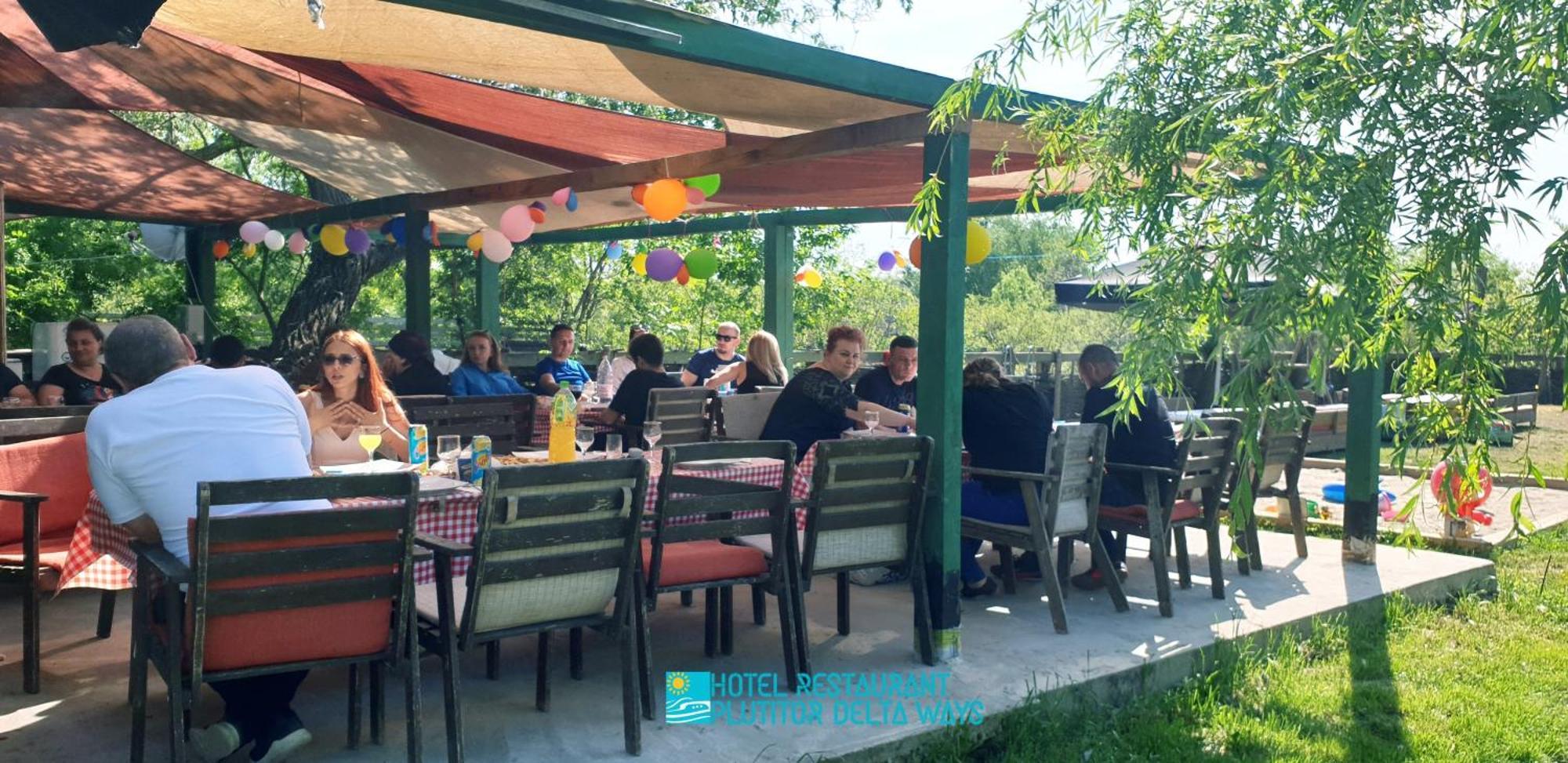 Hotel Restaurant Plutitor Delta Ways Nufaru Luaran gambar